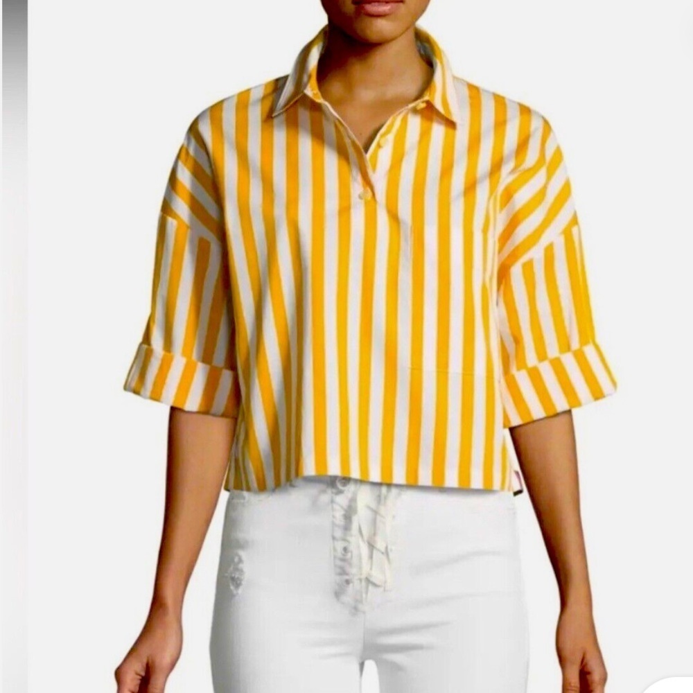 Kule the Keaton cropped Shirt XS